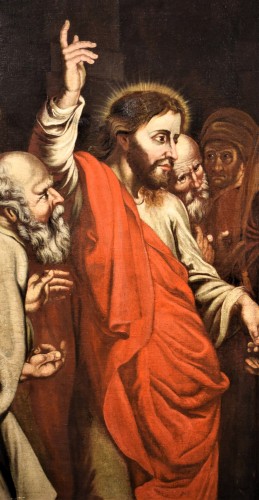 Paintings & Drawings  - The Tribute of Money - Flemish Master of the 17th century